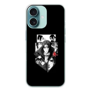 Чехлы с картинкой Итачи Учиха на iPhone 16 (Коллаж Итачи)