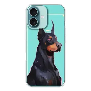 Чохол ДОБЕРМАН для iPhone 16 (Король доберман)