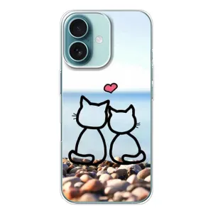 Силіконові Чохли Коханій людині для iPhone 16 (Котейки)