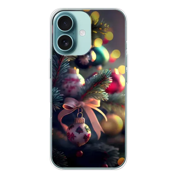 Чохол з малюнком «Гарна ялинка» для iPhone 16 Чохол з малюнком «Гарна ялинка» для iPhone 16