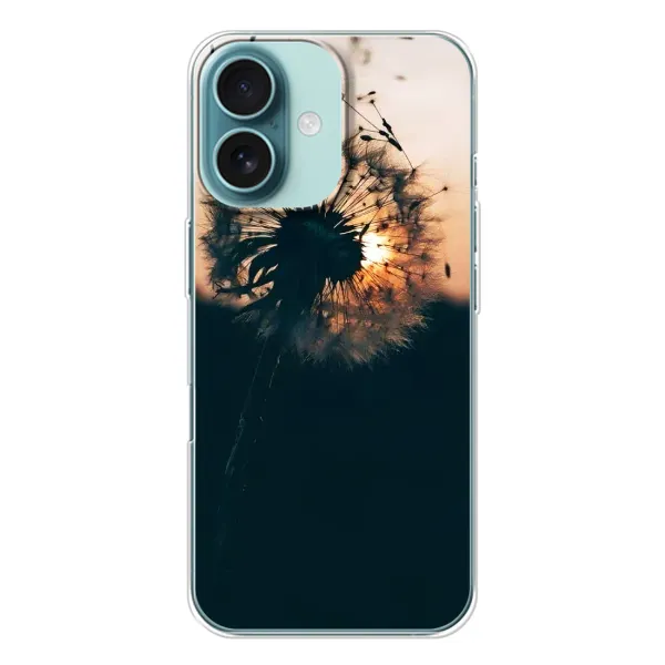 Чехол с рисунком «Красивый одуванчик» для iPhone 16 Чехол с рисунком «Красивый одуванчик» для iPhone 16