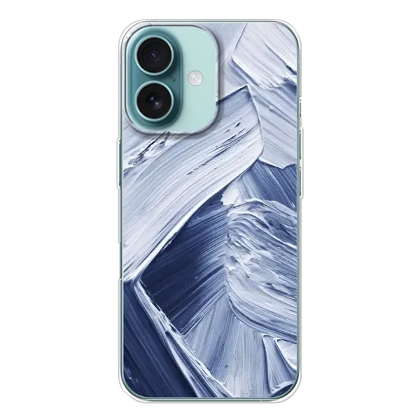 Чехол с рисунком «Краски мазки» для iPhone 16