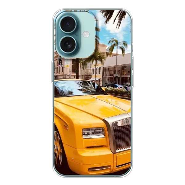 Чехол с рисунком «Крутая машина» для iPhone 16