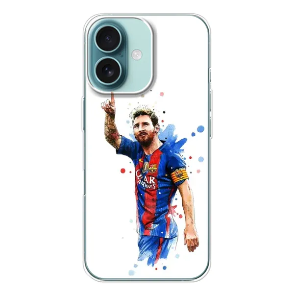 Чохол з малюнком «Leo Messi» для iPhone 16 Чохол з малюнком «Leo Messi» для iPhone 16
