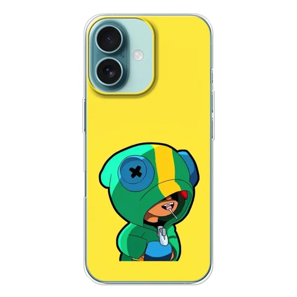 Чехол с рисунком «Леон (LEON)» для iPhone 16 Чехол с рисунком «Леон (LEON)» для iPhone 16