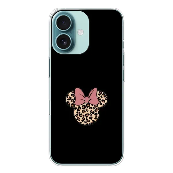 Чехол с рисунком «Леопардовая Минни» для iPhone 16