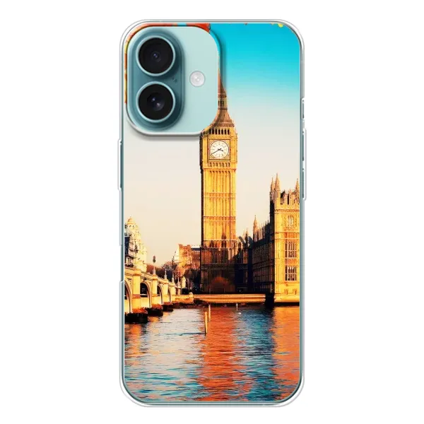 Чохол з малюнком «Літній Лондон» для iPhone 16