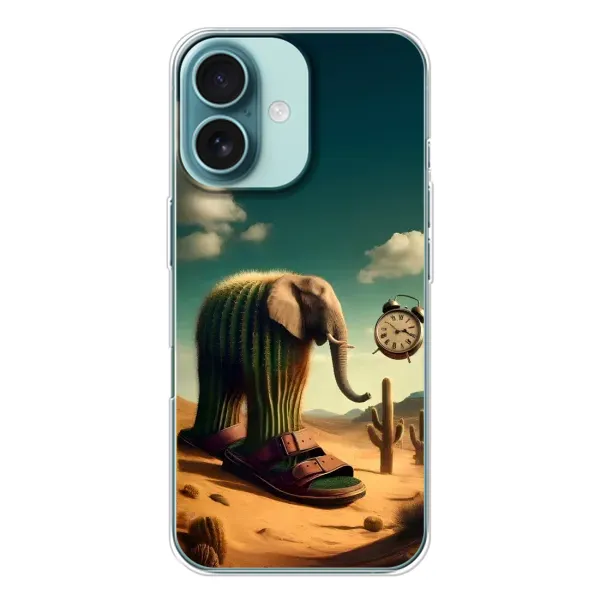 Чехол с рисунком «Лирили ларила» для iPhone 16 Чехол с рисунком «Лирили ларила» для iPhone 16