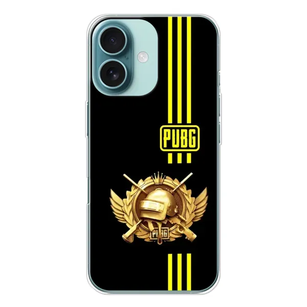 Чехол с рисунком «Лого PUPG» для iPhone 16 Чехол с рисунком «Лого PUPG» для iPhone 16