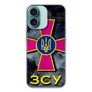 ЗСУ Чехлы (TPU) для iPhone 16 (Лого ЗСУ)