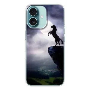 Чохли з зображенням різних тварин на iPhone 16 (Кінь)