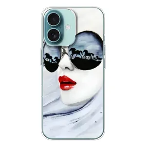 Чохол з картинкою Модні Дівчата iPhone 16 (Любителька коней)