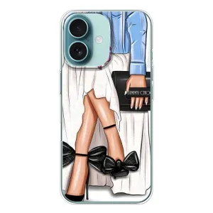 Силіконовый Чохол на iPhone 16 з картинкой Модных девушек (Мода)