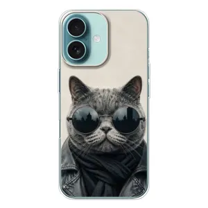 Чохол на тематику: Коти для iPhone 16 (Модний кіт)