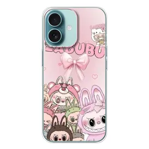 Чехол с принтом Лабубу для iPhone 16 (Монстры Лабубу)