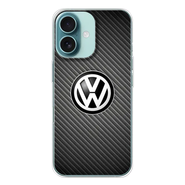 Чехол с рисунком «На карбоне» для iPhone 16