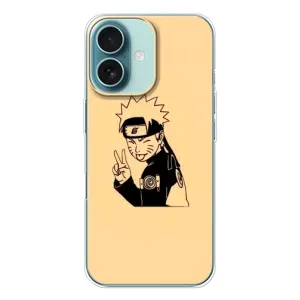 Чехлы с принтом Наруто на iPhone 16 (Наруто Удзумаки)
