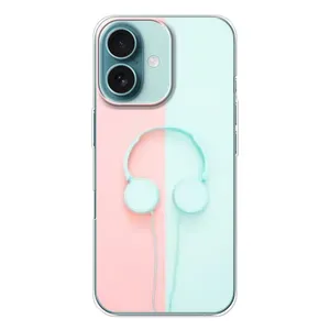 Чехол с рисунком «Наушники» для iPhone 16