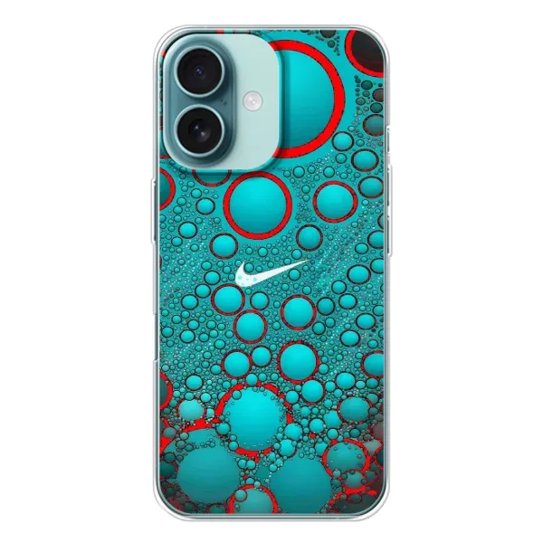 Чехол с рисунком «Найк зеленый» для iPhone 16 Чехол с рисунком «Найк зеленый» для iPhone 16