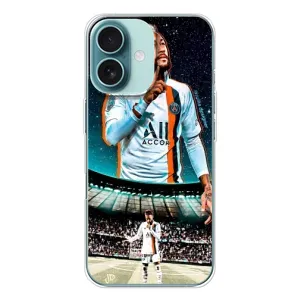 Силіконовий Чохол для iPhone 16 (Неймар ПСЖ)