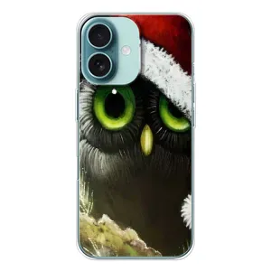 Чохли з принтом СОВИ для iPhone 16 (Новорічна Сова)
