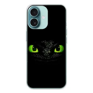 Чехол с рисунком «Глаза Беззубика» для iPhone 16