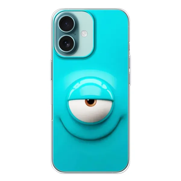 Чехол с рисунком «Одноглазик» для iPhone 16 Чехол с рисунком «Одноглазик» для iPhone 16