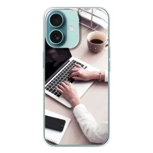 Чехол с рисунком «Офисный работник» для iPhone 16