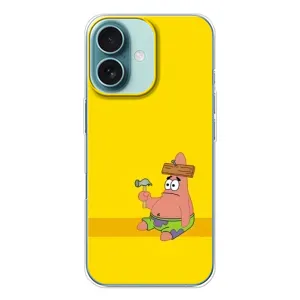 Чехлы с Патриком на iPhone 16 (Ошибочка)
