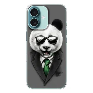 Чохли з Пандами на iPhone 16 (Панда в окулярах)