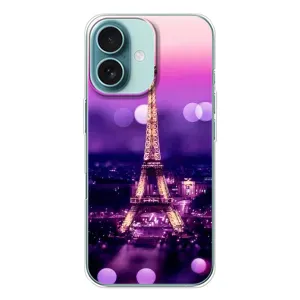 Чехол с Эйфелевой башней на iPhone 16 (Париж башня)