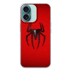 Чехол Супергерой Человека Паука на iPhone 16 (Паук марвел)