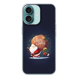 Чехол Санта Клаус для iPhone 16 (Подарки от Санты)