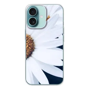 Чехол с ромашками на iPhone 16 (Пол ромашки)