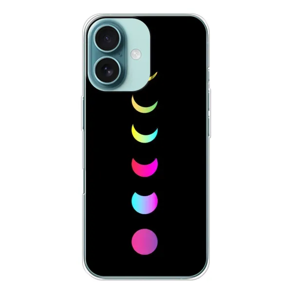 Чехол с рисунком «Полнолуние» для iPhone 16 Чехол с рисунком «Полнолуние» для iPhone 16