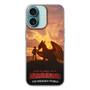 Чехол с рисунком «Постер Беззубика» для iPhone 16