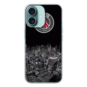 Силиконовые Чехлы принт Футбол на iPhone 16 (PSG)