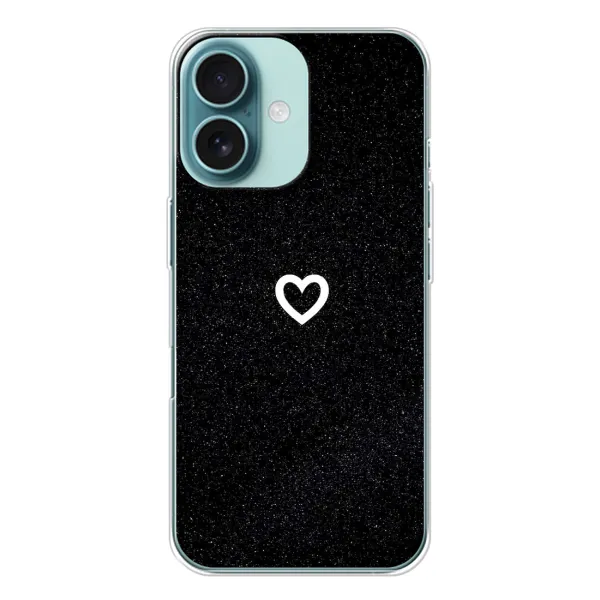 Чехол с рисунком «Сердечко» для iPhone 16 Чехол с рисунком «Сердечко» для iPhone 16