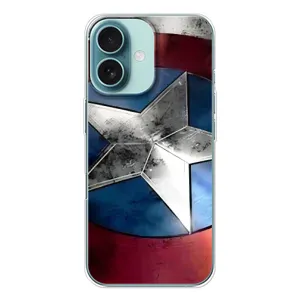 Чохол з малюнком «Щит Капітана Америки» для iPhone 16