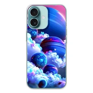 Чохли КОСМОС на iPhone 16 (Сині планети)