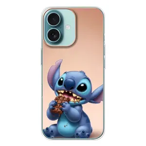 Чохол з малюнком «Стіч з шоколадом» для iPhone 16