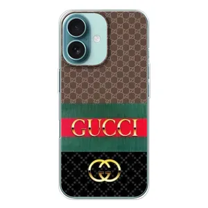Чехлы Бренд GUCCI для iPhone 16 (Стиль GUCCI)