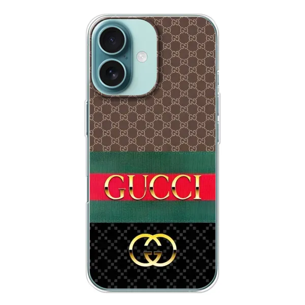 Чехол с рисунком «Стиль GUCCI» для iPhone 16 Чехол с рисунком «Стиль GUCCI» для iPhone 16