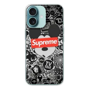 Чехол с рисунком «Supreme Маус» для iPhone 16