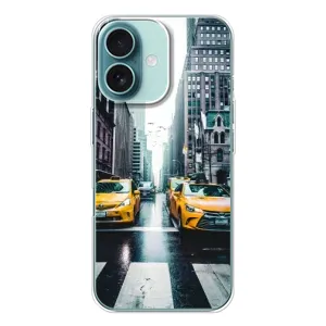 Чехол с рисунком «Такси» для iPhone 16