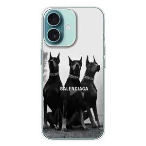 Чохол ДОБЕРМАН для iPhone 16 (Три добермана)