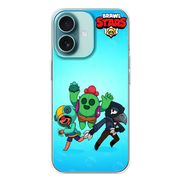 Чехол с рисунком «Трио» для iPhone 16