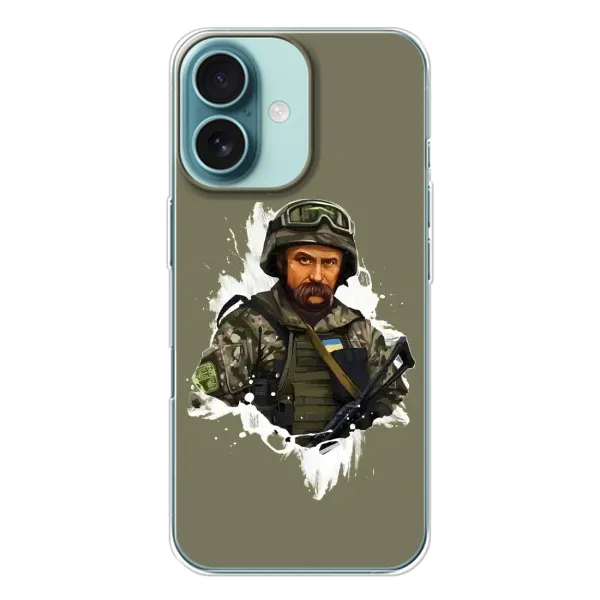 Чехол с рисунком «Т.Шевченко» для iPhone 16 Чехол с рисунком «Т.Шевченко» для iPhone 16