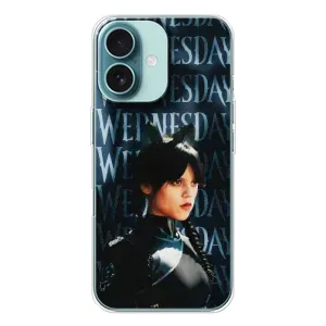 Чохол з картинкою Венсдей на iPhone 16 (Вендсдей з ушками)