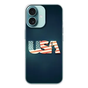 Чохол Прапор USA для iPhone 16 (USA)